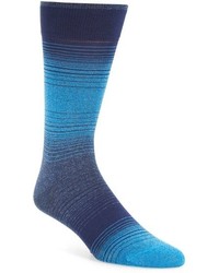 Bugatchi Alternating Ombre Stripe Socks