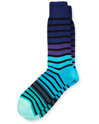 Paul Smith Fialor Striped Colorblock Socks