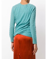 Sies Marjan Cable Knit Twisted Jumper