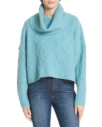 Nordstrom Signature Cable Cashmere Blend Sweater