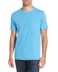 Aquamarine Knit Crew-neck T-shirt