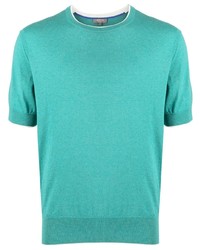 N.Peal Short Sleeved Knitted T Shirt
