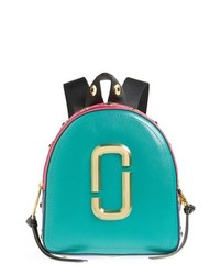 Marc Jacobs Pack Shot Buttons Leather Backpack
