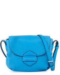 Marc by Marc Jacobs Half Pipe Pebbled Crossbody Bag Blue Glow