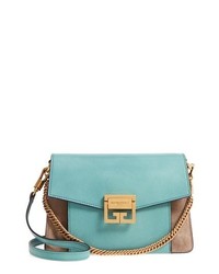 Aquamarine Leather Handbag