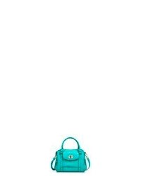 Merona Satchel Handbag Turquoise