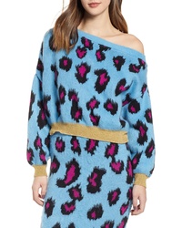 Topshop Leopard Sweater