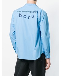 Comme Des Garçons Shirt Boys Back Print Shirt