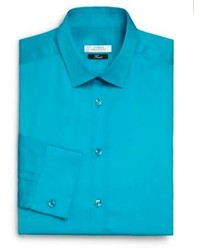 Versace Collection Solid Cotton Dress Shirt