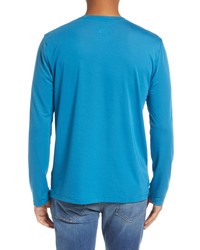 The North Face Wander Long Sleeve T Shirt In Banff Blue At Nordstrom
