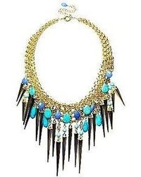 jcpenney Fine Jewelry Zo Syd Turquoise Blue Jade Dagger Statet Necklace