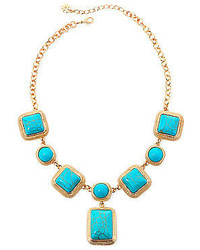 jcpenney Monet Jewelry Monet Aqua And Gold Tone Y Necklace