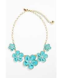 Kate Spade New York Graceful Floral Frontal Necklace