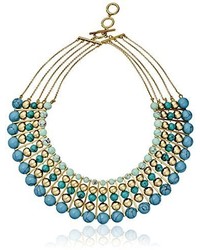 Carolee The Blue Line The Blue Line Dramatic Multi Row Necklace 16 3 Extender