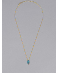 Armitage Avenue Turquoise Hamsa Pendant Necklace
