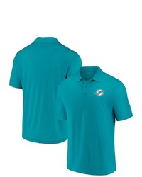 FANATICS Branded Aqua Miami Dolphins Winning Streak Polo