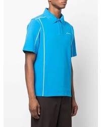 Jacquemus Contrast Stitched Polo Shirt