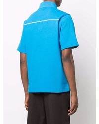 Jacquemus Contrast Stitched Polo Shirt