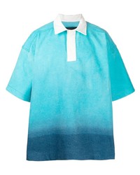 Botter Gradient Effect Short Sleeved Polo Shirt