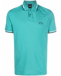 BOSS Logo Print Polo Shirt