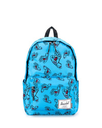 Aquamarine Print Backpack