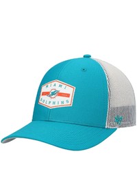'47 Aqua Miami Dolphins Convoy 47 Trucker Snapback Hat