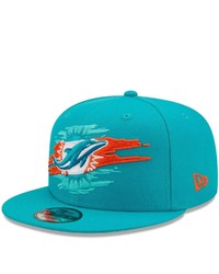 New Era Aqua Miami Dolphins Logo Tear 9fifty Snapback Hat At Nordstrom