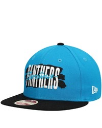 New Era Blue Carolina Panthers Heritage Wordmark 9fifty Snapback Hat At Nordstrom