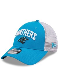 New Era Bluewhite Carolina Panthers Team Title Trucker 9forty Snapback Hat At Nordstrom