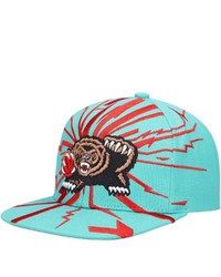 Mitchell & Ness Turquoise Vancouver Grizzlies Hardwood Classics Earthquake Snapback Hat At Nordstrom