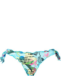 Ermanno Scervino Tropical Print Bikini Bottoms
