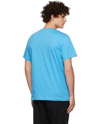 Moschino Blue Double Question Mark Print T Shirt