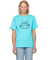 Converse Blue Keith Haring Edition Alien T Shirt