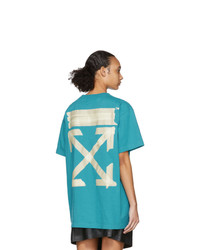 Off-White Blue Tape Arrows T Shirt