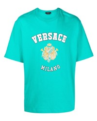 Versace Crest Logo T Shirt