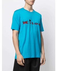 Kiton Flocked Logo T Shirt