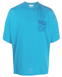 Zegna Geometric Logo Printed T Shirt