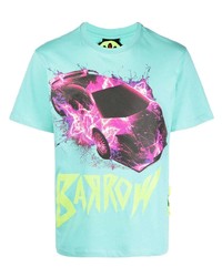 BARROW Graphic Print Cotton T Shirt