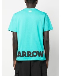 BARROW Logo Print Cotton T Shirt