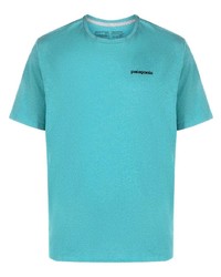 Patagonia Logo Print Cotton T Shirt
