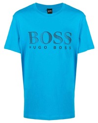 BOSS HUGO BOSS Logo Print Short Sleeved T Shirt