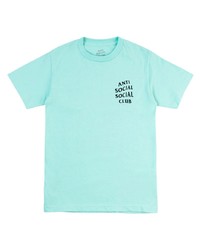 Anti Social Social Club Logo Print T Shirt