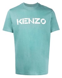 Kenzo Logo Print T Shirt