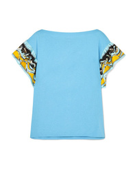 Emilio Pucci Printed Med Cotton Jersey T Shirt