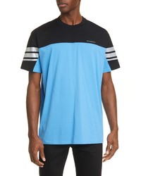 Givenchy Reflective Stripe Colorblock T Shirt