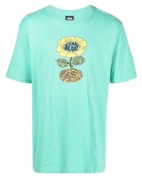 Stussy Sunflower Logo T Shirt