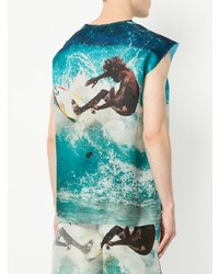 Ex Infinitas Surf Print T Shirt