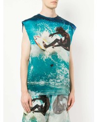 Ex Infinitas Surf Print T Shirt