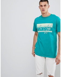 New Look T Shirt With New York Print In Green