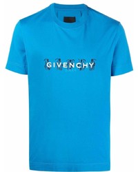 Givenchy X Josh Smith Logo Print Cotton T Shirt